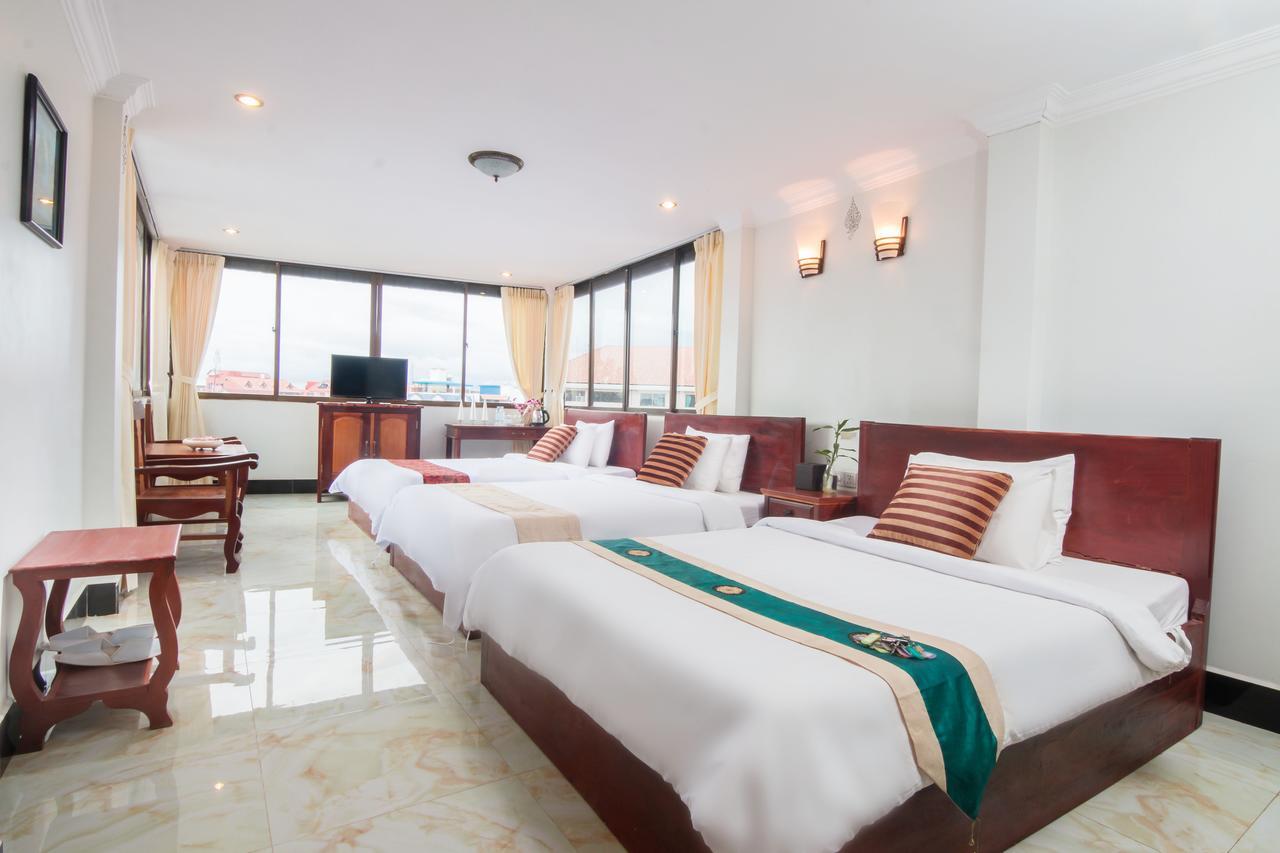 Angkor Udom Guesthouse Siem Reap Exterior foto